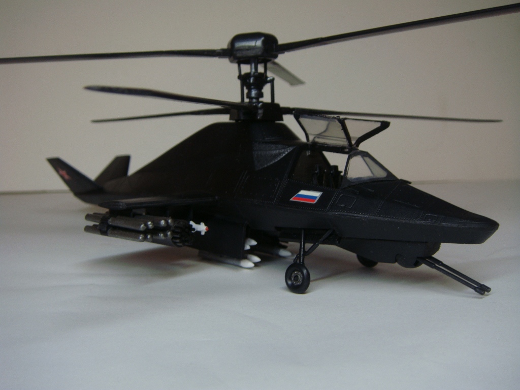 Российский вертолет невидимка Ка-58 "Черный призрак" red-fennec.ru