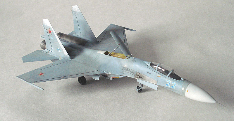 Модель для сборки Су-27СМ red-fennec.ru